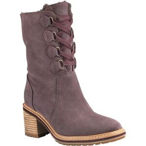 NEW‎ Timberland Sienna High Waterproof Mid Boot Purple Suede size 6
